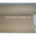 China fabricante PTFE teflon de alta temperatura fibra de vidro pano tecido